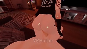 ソファでホットなラップダンスと激しいセックスをクローズアップで見てください。